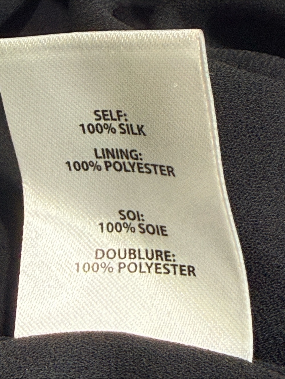 Ramy Brook 100% Silk Polka Dot Tie Neck Blouse Black White S - Picture 8 of 9
